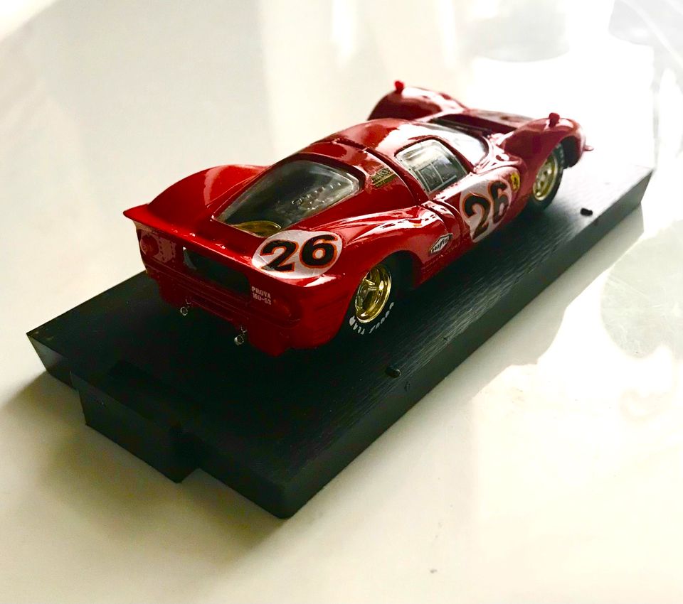 FERRARI 412P DAYTONA 1967 RODRIGUEZ-GUICHET 1:43 BRUMM! Porsche in Berlin