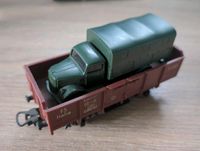 Güterwagen H0 Lkw Wiking 335 Militär Modelleisenbahn Konvolut Sachsen - Lauter Vorschau