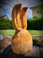 Carving,Kettensäge, Hase, aus Holz/Eiche,Dekoration,Garten,Ostern Sachsen - Chemnitz Vorschau