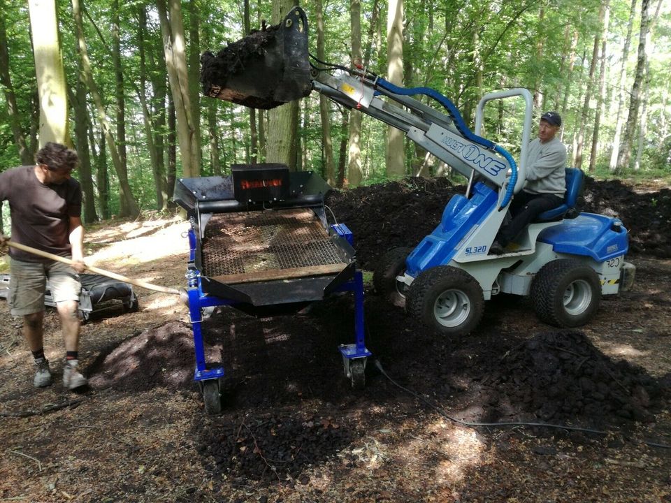 FleXiever Mini | Mobile Siebanlage | Miete | Galabau | Rüttelsieb in Pasewalk