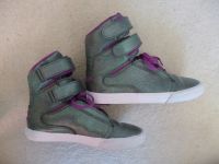 SUPRA SOCIETY II HIGH TOP Sneaker Gr. 38,5 vegan neuwertig Niedersachsen - Bad Bevensen Vorschau