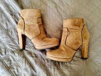 High Heel Stiefelette - taupe- Gr 38 Bonn - Nordstadt  Vorschau