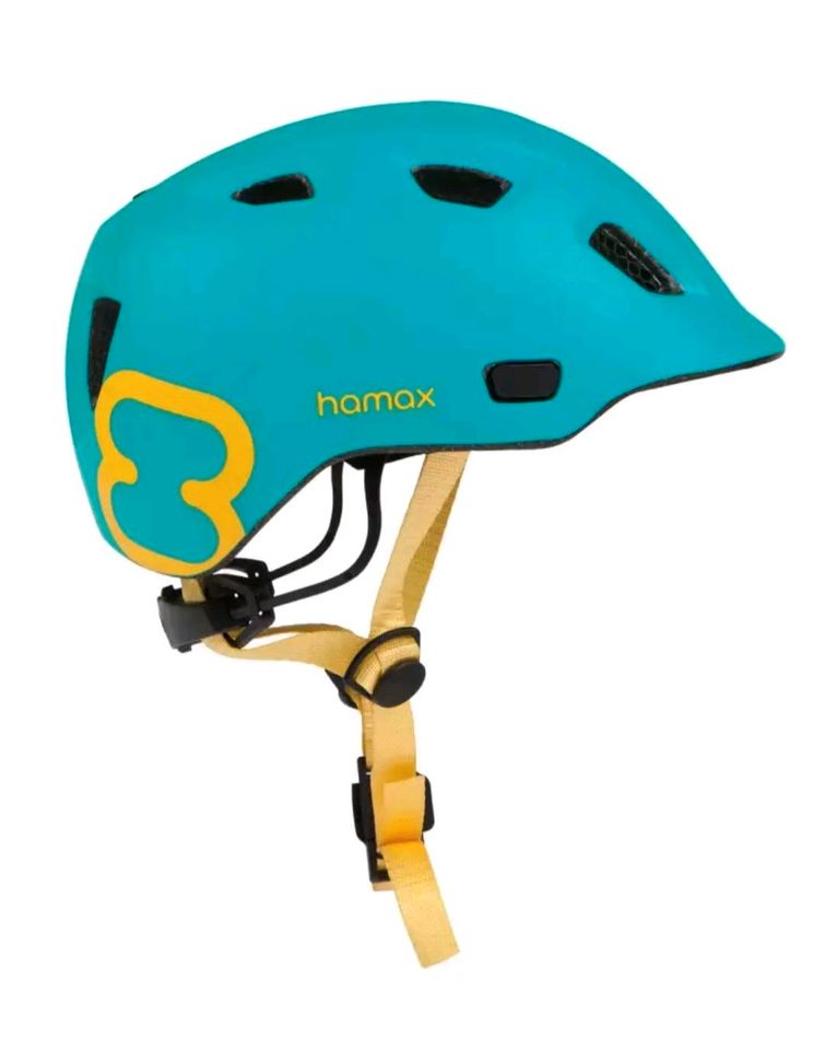 Helm Hamax, Größe M, Grün-Gelb in Witten