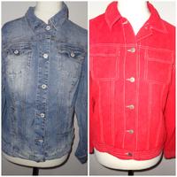 Biaggini 42 rote leichte Jacke Jeansjacke Blazer + Sheggo 42 blau Bayern - Neumarkt i.d.OPf. Vorschau