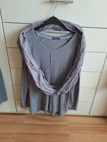 Cecil Pullover Gr. L mit Schal lila Hessen - Wölfersheim Vorschau