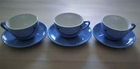 Tchibo Tasse Untertasse blau 3x Gute Laune Findorff - Findorff-Bürgerweide Vorschau