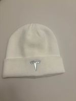 Tesla unisex Mütze Creme beige weiß einmal getragen Berlin - Neukölln Vorschau