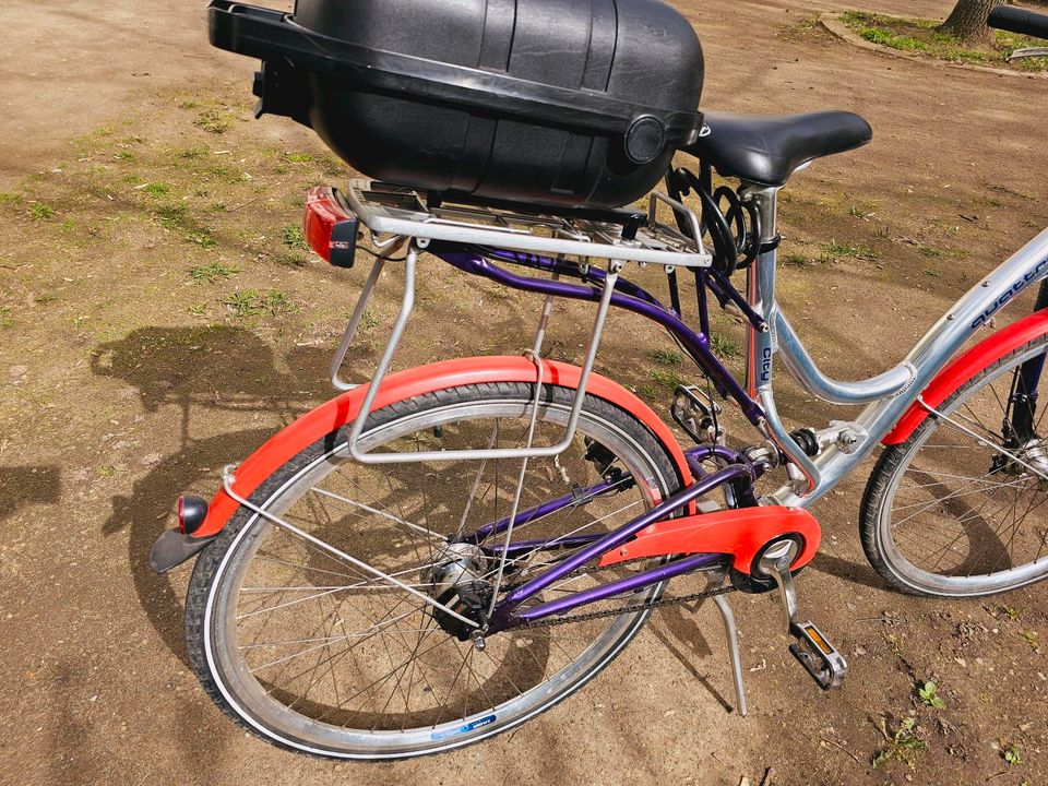 ✅️ Audi Quattro City Bike 28" Damen Fahrrad Nexus Shimano 4 Gang in Leipzig