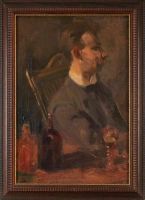 Gemälde Porträt Portrait um 1900 Hessen - Wiesbaden Vorschau