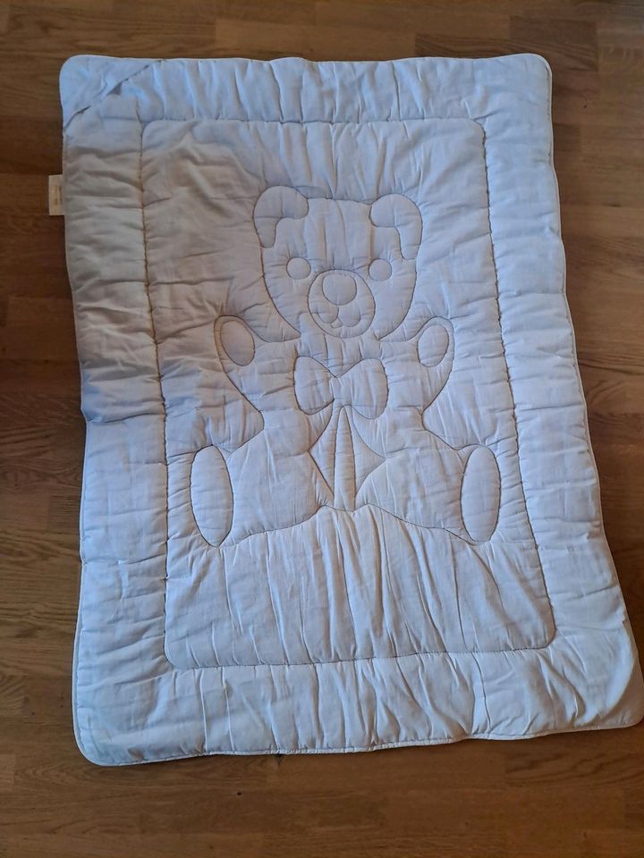 Babybett Bettdecke Schafwolle hansnatur in Amerang