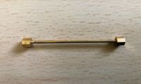 Reversnadel Stabbrosche Anstecknadel Goldfarben Vintage ca. 5,5cm Hessen - Fulda Vorschau