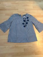 Van Laack Bluse Gr.40 blau weiss gestreift bestickt Berlin - Mitte Vorschau