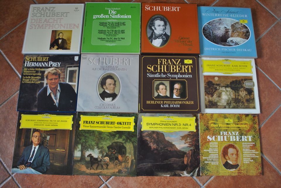 Schubert Felix Mendelssohn Bartholdy Schallplatten Vinyl LPs in Lütjenburg