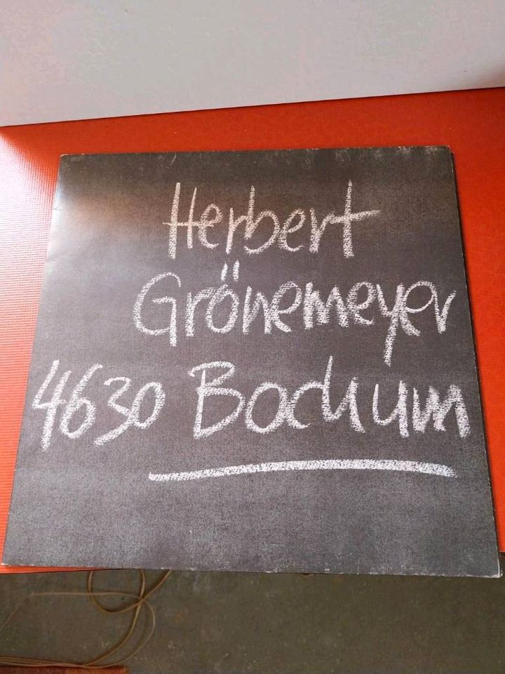 Herbert Grönemeyer Schallplatten in Bad Kissingen