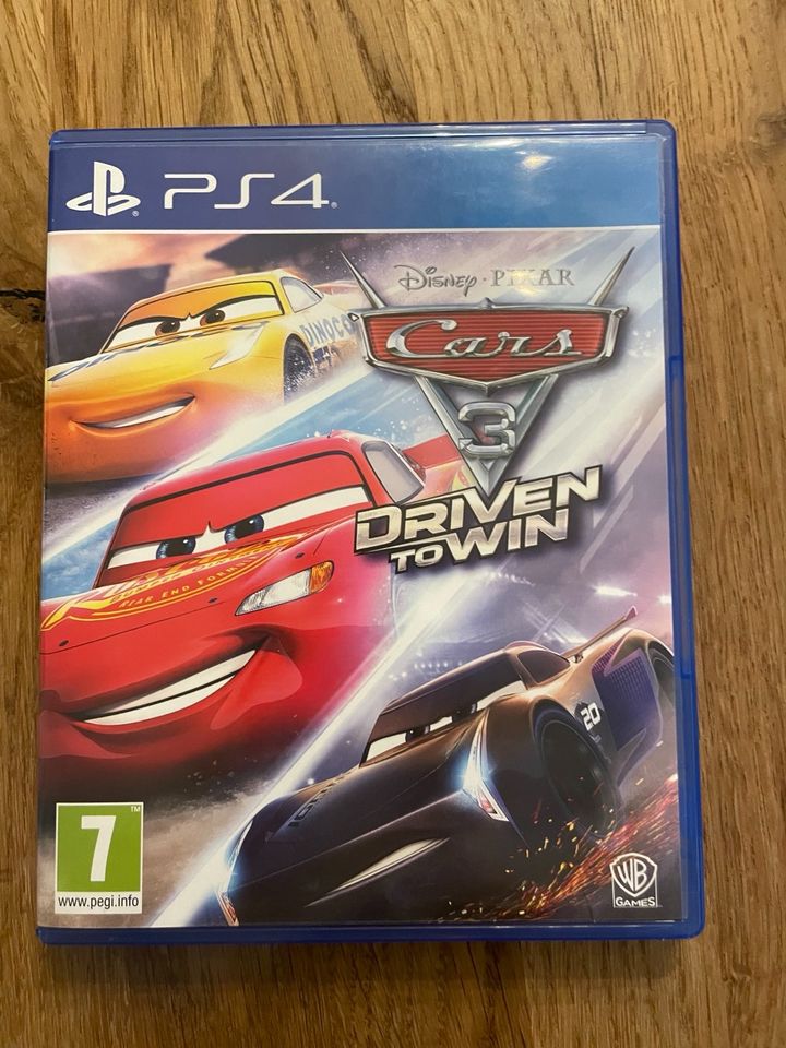 Cars 3 Driven to Win PS4 Spiel in Vogt