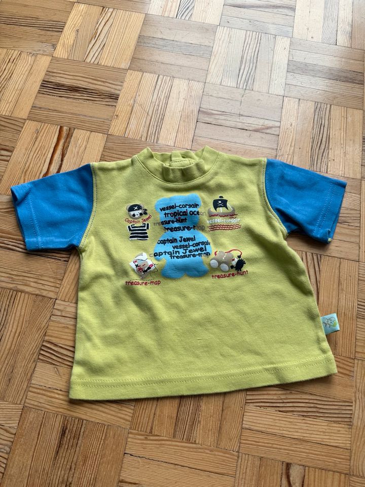 Jungen Tshirt Pirat Gr. 68 in Hohenahr