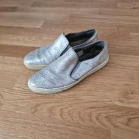 Gabor Leder Loafer Schuhe Ballerina Sneaker 7,5 metallic Baden-Württemberg - Freiburg im Breisgau Vorschau