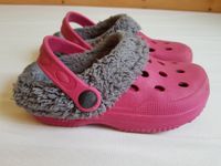 Gr. 27 Clogs Winter gefüttert Fell warm Mädchen pink Bayern - Schweitenkirchen Vorschau