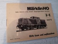 Anleitung von 1972 für Märklin 3072 Diesellok V100 Hessen - Mittenaar Vorschau