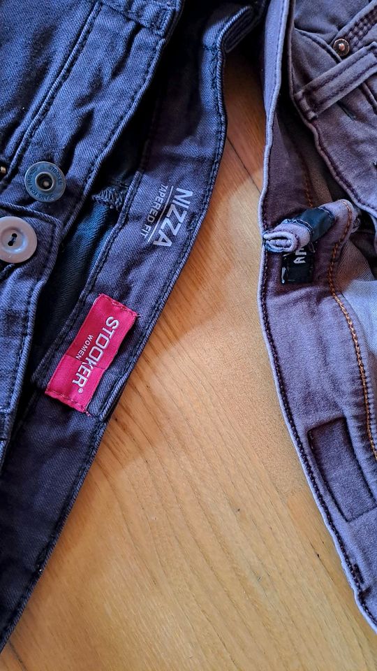 14 Hosen Konvolut Kurzgröße petit Dame upcycling Nähen Hosenpaket in Sonthofen