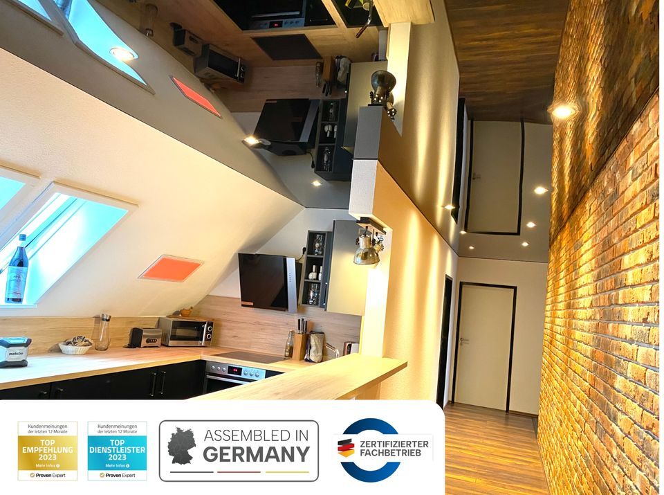 ☘️ Spanndecke für 39€ /m²  ☀️ Decken renovieren an 1 Tag in Reddeber