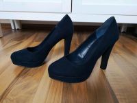 Dunkelblaue Highheels | Even&Odd | Gr. 38 | chic | wedding Hessen - Nidda Vorschau