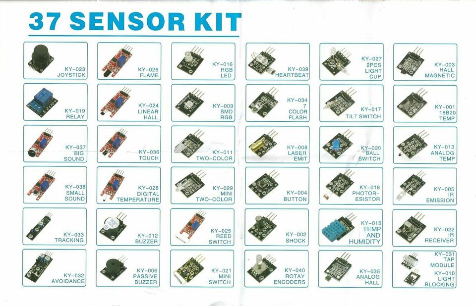 Sensoren-Set, DS18B20, HC-SR04  für Arduino, Raspberry Pi in Kallmünz