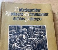 Alter Niederbayerischer Kalender (1950) Bayern - Grafenau Vorschau