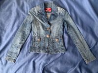 Fishbone Jacke Blazer Jeansjacke Übergangsjacke denim Vintage 34 Frankfurt am Main - Sachsenhausen Vorschau