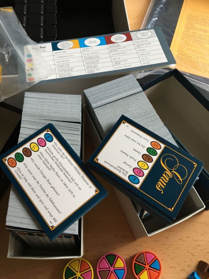 Trivial Pursuit Komplettset Genus 2te Edition 1984 - GEBRAUCHT - in Verden