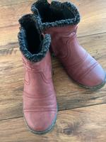 Weinrote Winterstiefel Sachsen - Rackwitz Vorschau