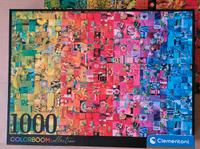1000 Teile Puzzle Clementoni  "Colorboom: Collage" Baden-Württemberg - Eschbach Vorschau