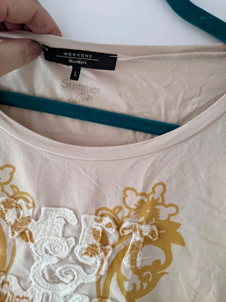 Weekend Max Mara Gr L 40 figurbetont Sommer Shirt T-Shirt in Braunschweig