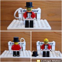 Lego Minifigur Collectible Series 2 Domteur Ringmaster col019 Sachsen-Anhalt - Freyburg (Unstrut) Vorschau