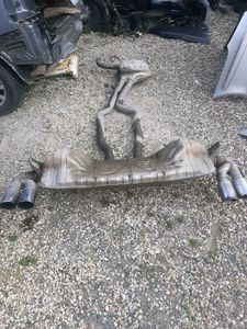 Sportauspuff anlage für VW TOUAREG 7L R 50, VW TOUAREG R 50 5.0