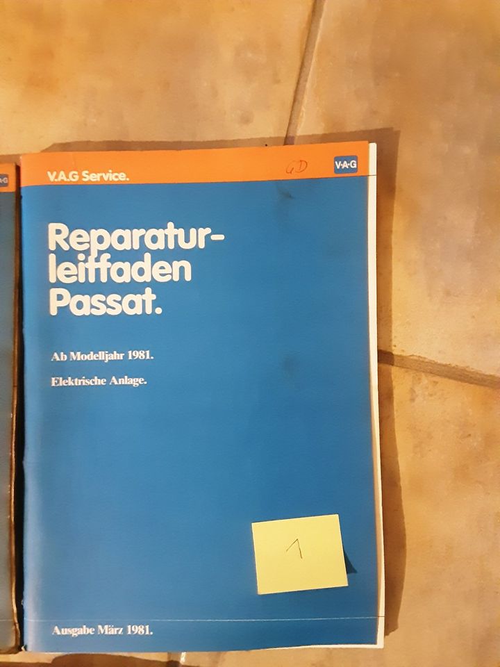 Vier Reparaturleitfaden Passat 1981 in Haiger