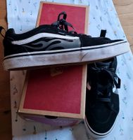 So cool! Vans Filmore Suede Flame Flammen schwarz weiß Größe 39 Niedersachsen - Aurich Vorschau