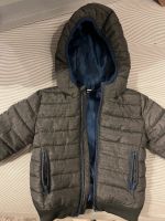 Jungen Winterjacke grau blau Jacke dick Niedersachsen - Fredenbeck Vorschau