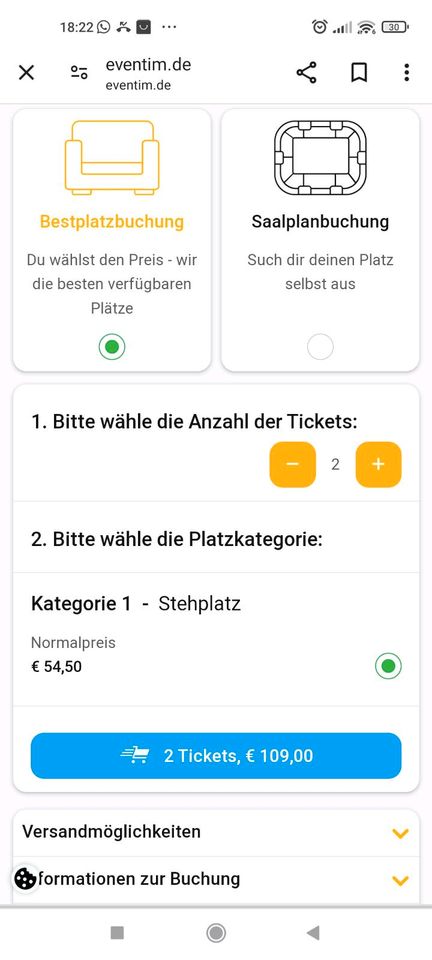Gossip Konzert Hamburg Ticket in Bad Zwischenahn