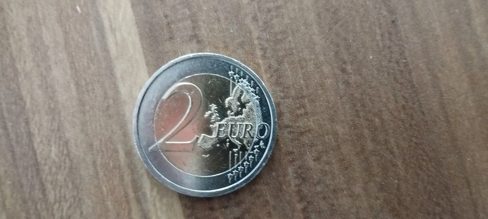 2 Euro Münze Fehlprägung SLOVENSKO 2009 Außenrand in Schwäbisch Gmünd