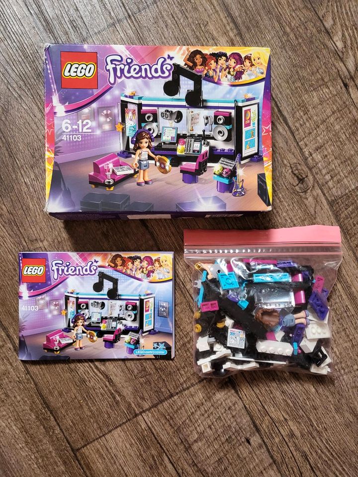 Lego Friends Aufnahmestudio 41103 vollständig in Osterhorn