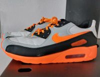 NIKE AIRMAX Gr. 43 *neuwertig* Sneakers Sportschuhe grau/orange Bayern - Burtenbach Vorschau