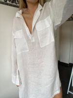 leinen tunika kleid bluse hemd h&m weiß Nordrhein-Westfalen - Gangelt Vorschau