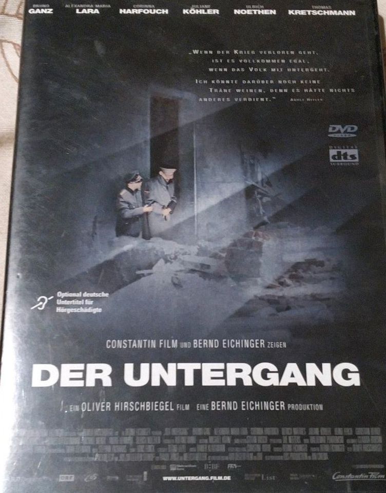 Der Untergang die letzten 12 Tage des Deutschen Reiches DVD in Cuxhaven