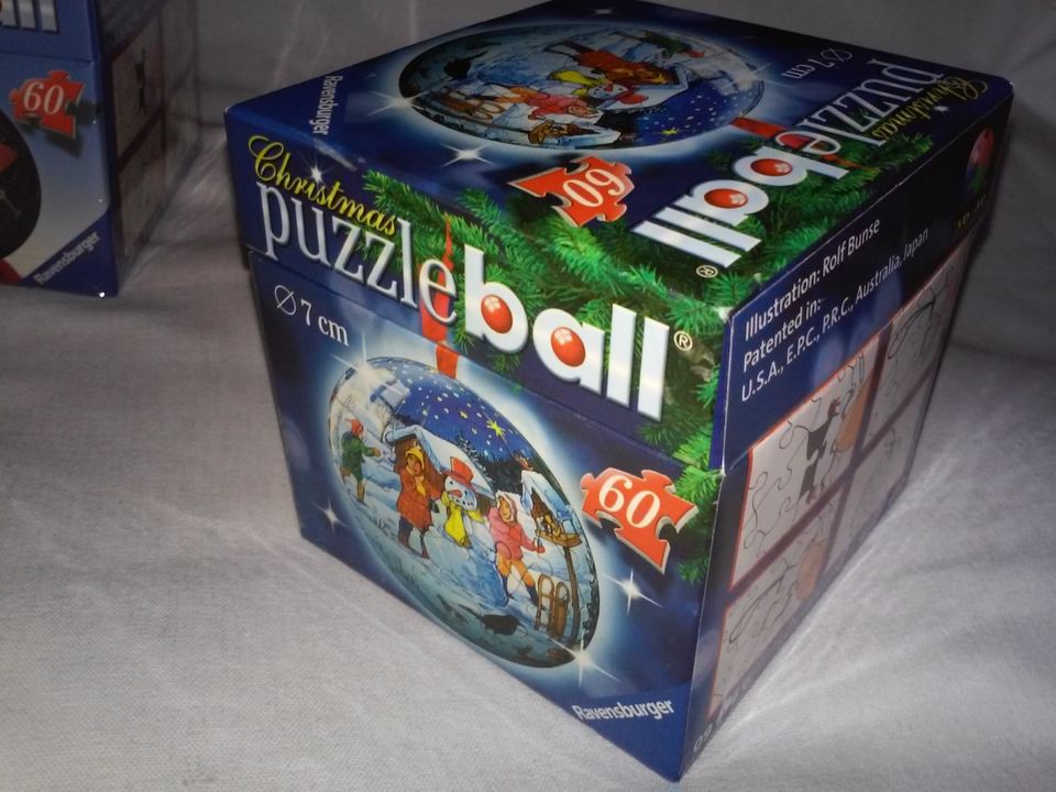 2x Ravensburger Puzzle-Ball : Sheepworld und Christmas in Bad Segeberg