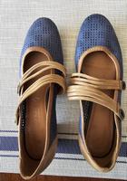 Halbschuhe Marco Tozzi Gr. 39 blau Hessen - Bad Sooden-Allendorf Vorschau
