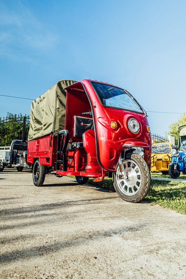 3Rad AMR Elektro Cargo mit Kabine APE Pritsche Kipper 400 Big Volta TUKTUK Lastendreirad TUCK TUCK MEGA CABIN Geco Stormborn Green Speed Lastenrad Futura Elektrofrosch Frosch Runner Greenspeed Tuk Tuk in Neukirchen