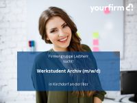 Werkstudent Archiv (m/w/d) | Kirchdorf an der Iller Baden-Württemberg - Kirchdorf an der Iller Vorschau