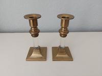 2 Vintage 60er Jahre Kerzenständer Messing Acrylglas Hollywood Hessen - Oberursel (Taunus) Vorschau