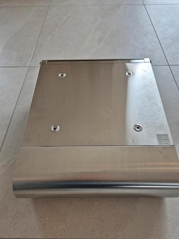 Briefkasten mit Zeitungsrolle, Profirst Mail PM 330, Edelstahl in Perach